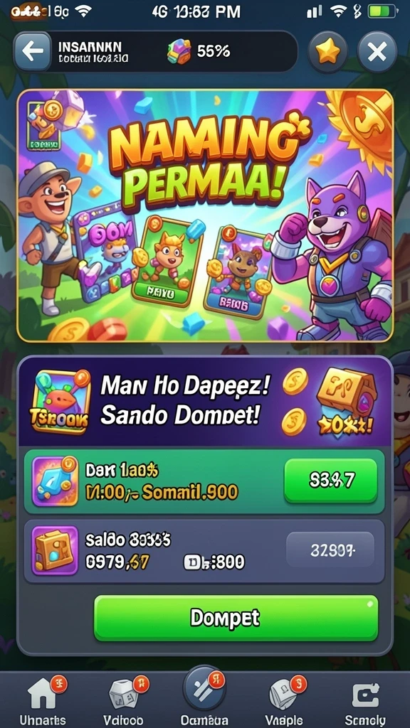 dewi5000 - Level baru yang menantang dan seru untuk dimainkan.