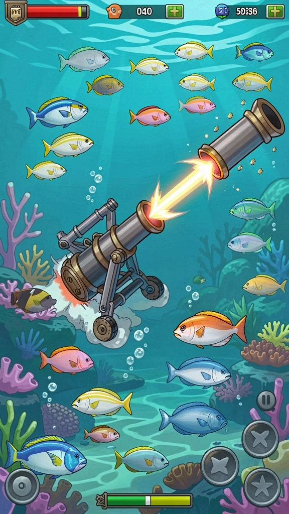 gacormax - Tampilan arena pertarungan dengan efek visual yang menakjubkan.