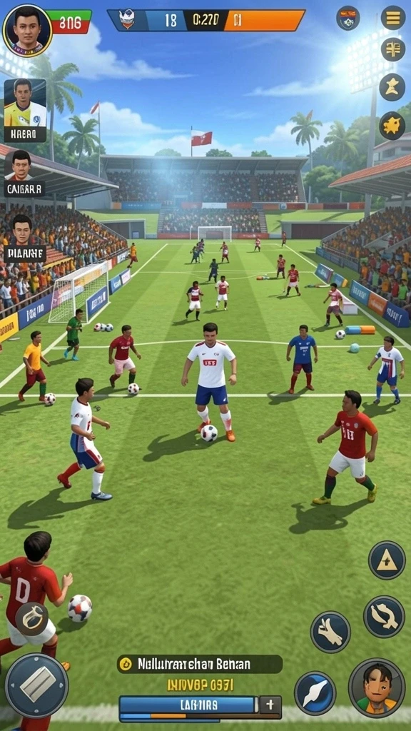 gm777 - Mode multiplayer yang memungkinkan bermain dengan teman.