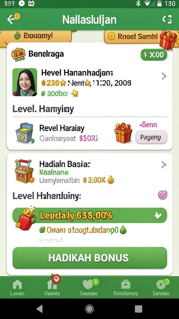 mahjong222 - Contoh papan permainan dengan berbagai tile.