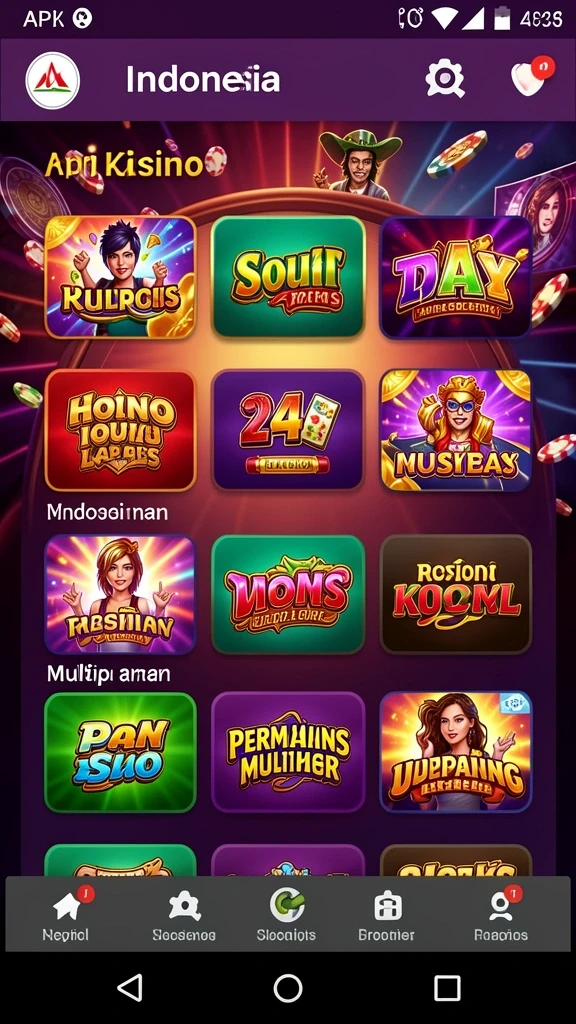 spinlucky - Tampilan antarmuka yang menarik dan mudah digunakan.