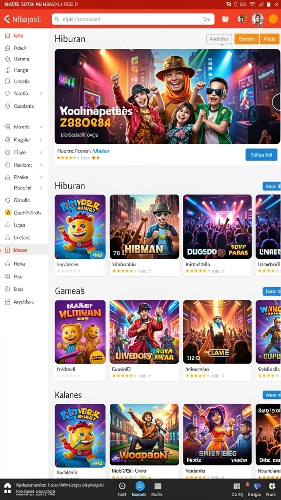 wg87 - Screenshot menampilkan karakter utama dalam aksi.